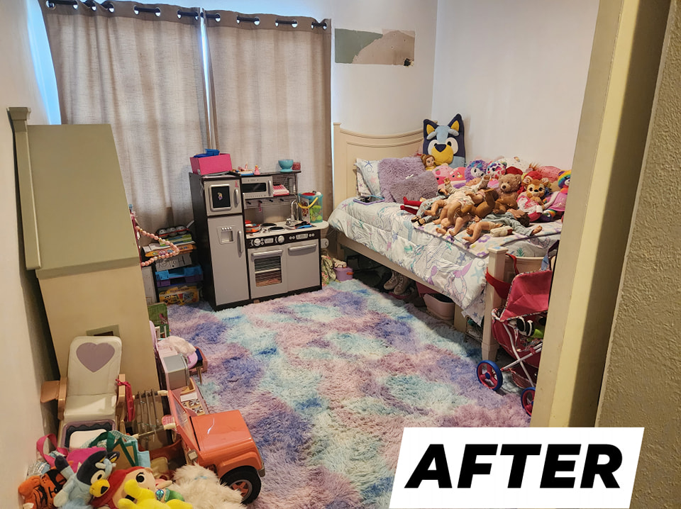 Kids Room Cleaning Before and After - After